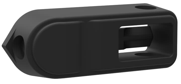 ABB - Handle nero diretto per maniglia OHBS2/1 OT16..40.