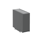 ABB - Terminal shroud OXES1600G1L/3 con calotte lunghe per OX1000_1600.