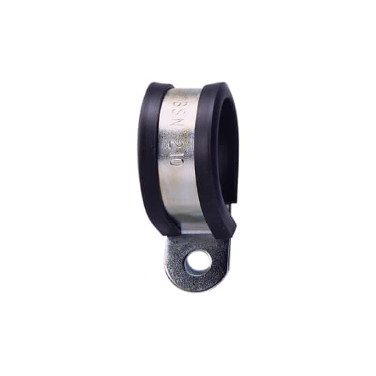 ABB - Fascetta zincata con inserto PVC per condotto NC32 in acciaio rivestito in PVC.