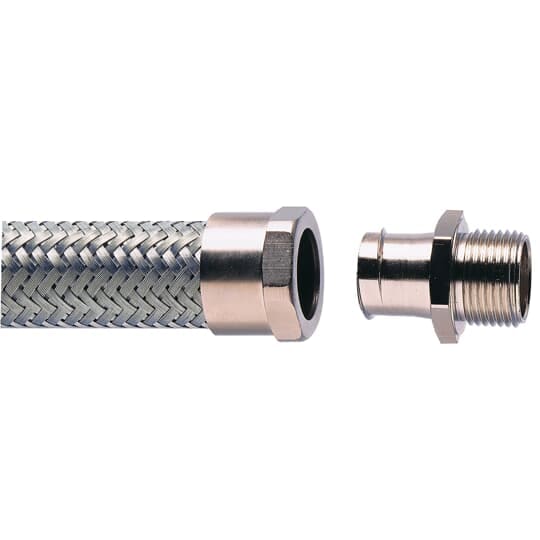 ABB - Raccordo diretto fisso NC63-M63 ottone nichelato per NPB FIXED M63/NC63 S + SS.