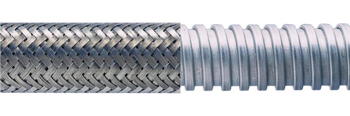 ABB - Guaina metallica trecciata NC16 acciaio zincato 25 metri.