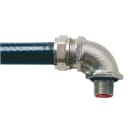 ABB - Raccordo a gomito 90 gradi, filettatura NC16 M20 ottone nichelato. SPL16/M20/C90