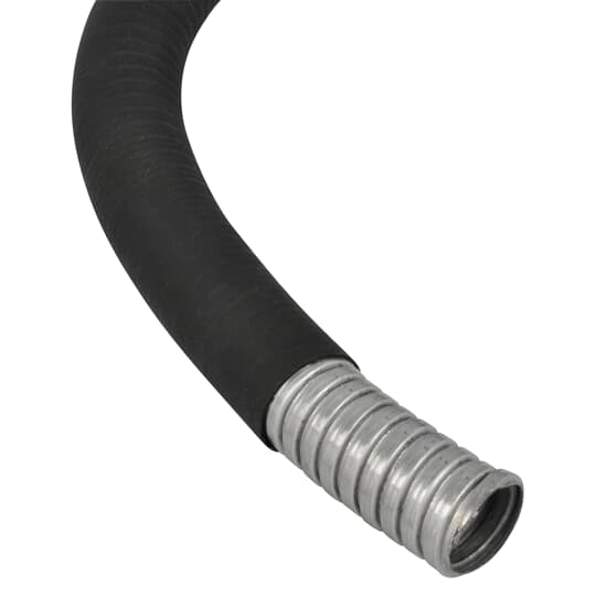 ABB - Guaina metallica rivestita in TPE con treccia in acciaio inossidabile AISI 304 per una flessibilità di 25 metri.
