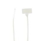 ABB - Cable Tie 18lb 4in Natural Nylon Identification Marker Pad 2.4x102mm 500pcs