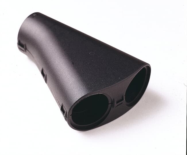 ABB - Hinged Y-Piece 25x25x25 Black Deriv. a Y NC25+PA66 Black IP40. Y252525/BL