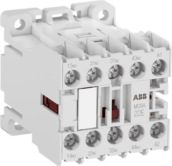ABB - MCRA022AT1 Mini Contactor Relay AUS AC 2NA+2NC VIT.