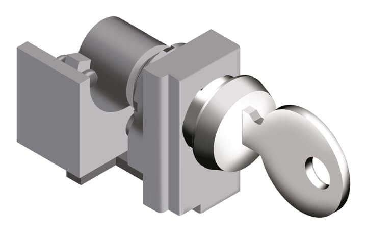 ABB - KLC T3 Black Chiave a Bussola con Rondella, Adattatore Esterno e Interno.