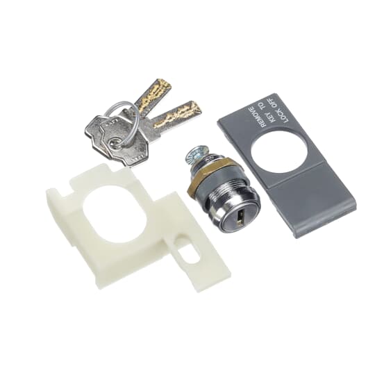 ABB - Key lock open posizione con chiave diversa E1/6 new.