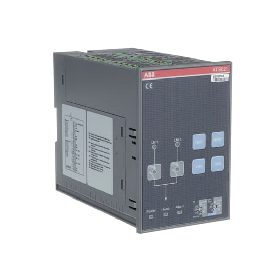 ABB - ATS021 Auto. Tran. Switch Multi Voltage e Disp. Commut. Aut. S/D Multi Tens.