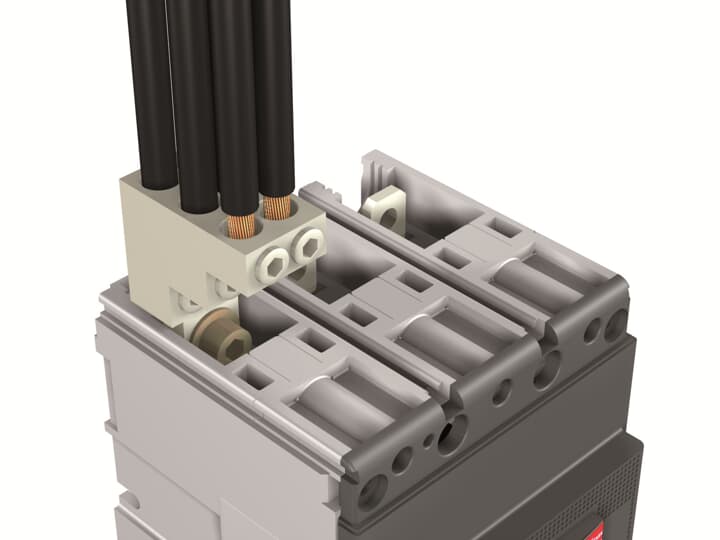 ABB - Kit MC CuAl 6x2.5...35mm2 XT2 4pcs - CUAL 6X2.5...35MM2 XT2 4PCS.