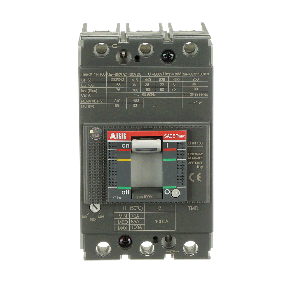 ABB - XT1N 160 TMD 100-1000 3P F 50??C
