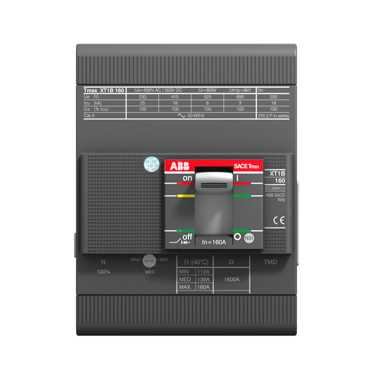 ABB - XT1H 125 TMF 25-500 4p F UL/CSA