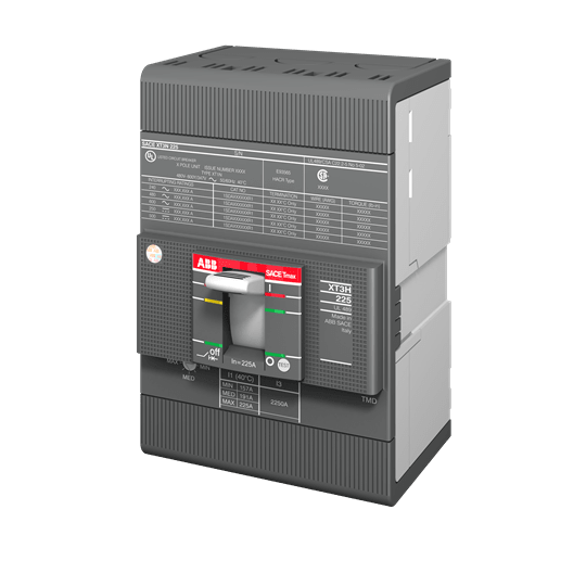 ABB - XT3S 225 MCP In=100 IU=100 3p 3P F UL/CSA