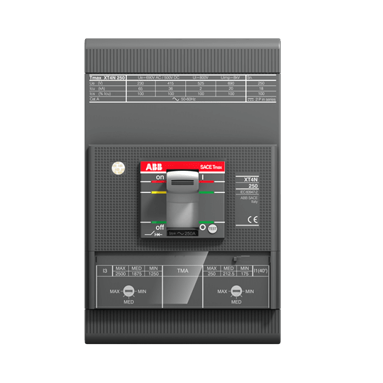 ABB - XT4N 250 TMA 100 500..1000 3p F UL/CSA