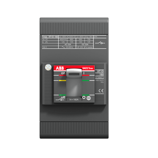 ABB - XT1N-D 125 MCS-UL/CSA IM=1250 3P F