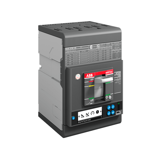 ABB - XT2H 125 EkipM TouchLRIU(MPCB)60 3pFF UL.