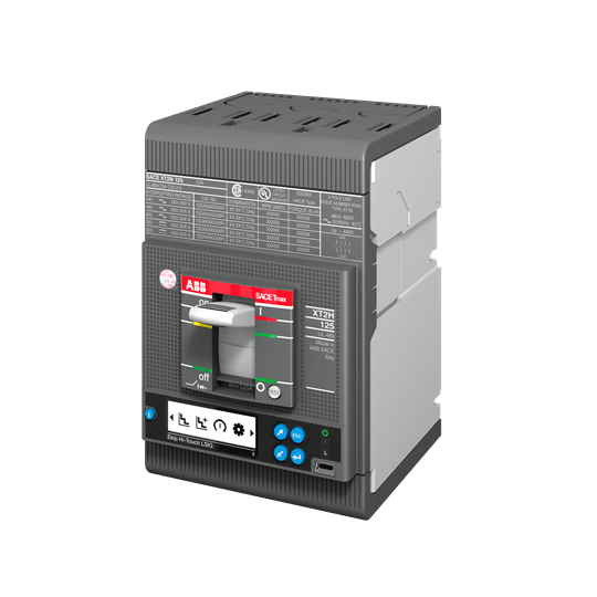 ABB - xt2l 125 ekipm touchlriu(mpcb)40 3pff ul.