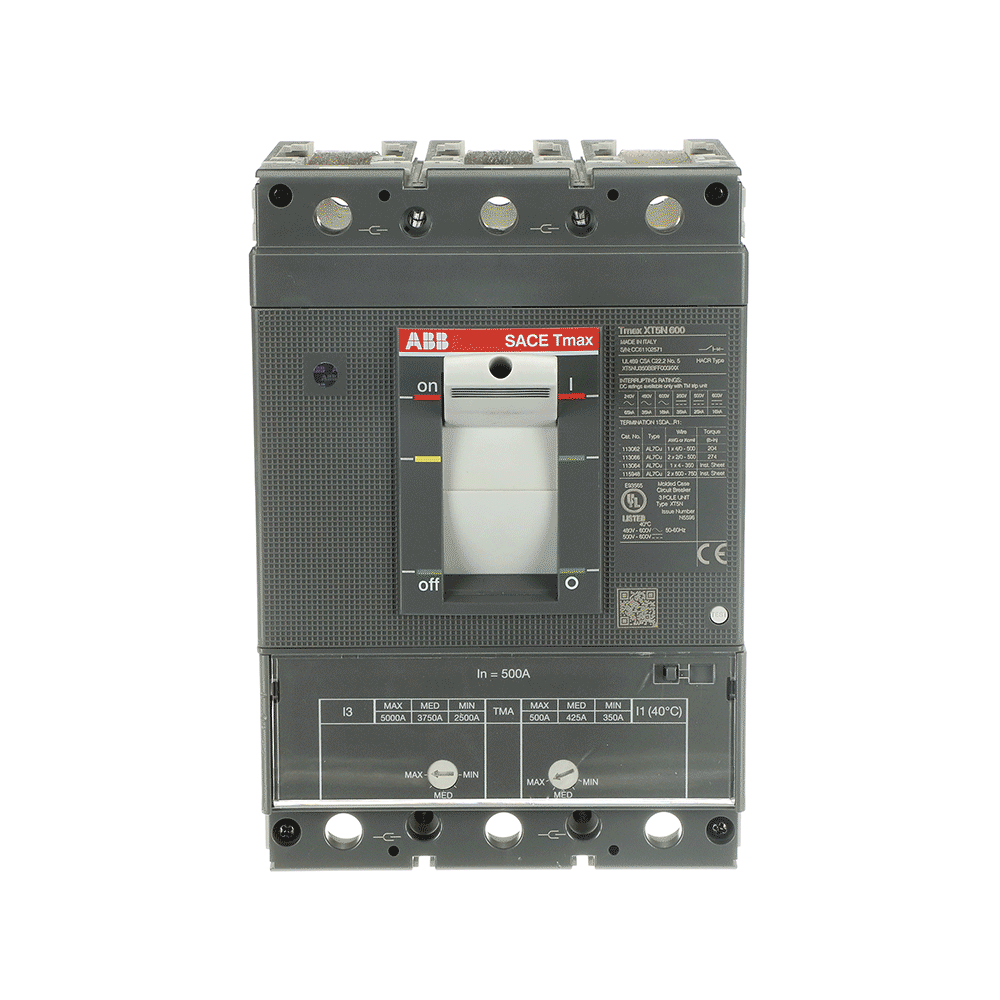 ABB - XT5N 600 TMA 500-5000 3P FF UL