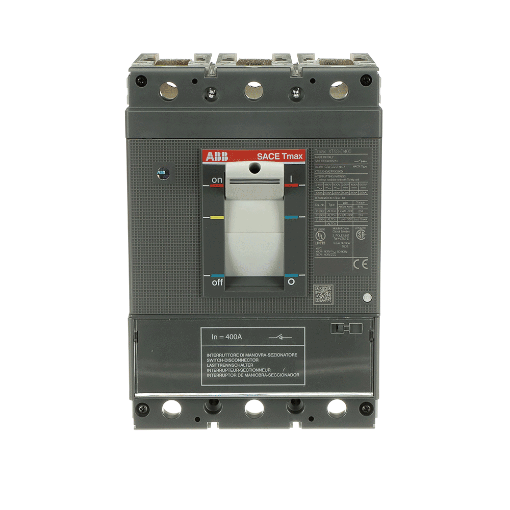 ABB - XT5S-D 400 MCS 3P F UL/CSA - Affidabile e certificato per garantire sicurezza ed efficienza.