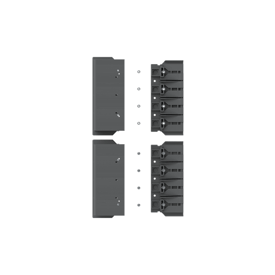 ABB - HTC-ES_BS with back shield XT5 4P, protezione extra per il tuo dispositivo.