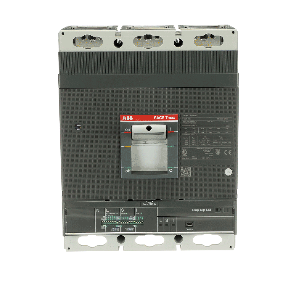 ABB - XT6N 800 Ekip Dip LSI In600 3p FF UL/CSA.