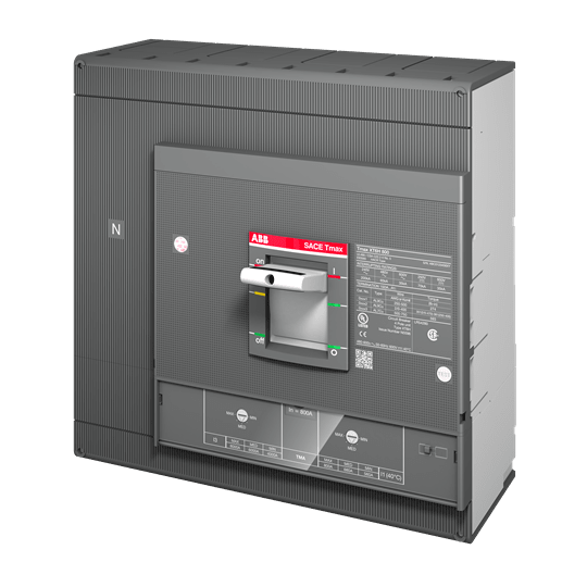ABB - XT6H 800 TMA IN=600A 4P F F INN100%IN UL.