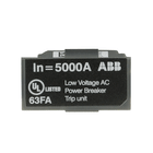 ABB - Rating Plug 5000 E6.2 Black - Rating Plug 5000 E6.2 Black