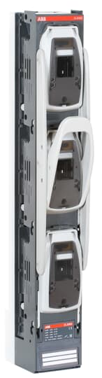 ABB - Size 1 Fuse Switch Disconnector ZLBM1-3P-M12 with 3 x M12 Universal Bolts cable connection SEZ.VERT. FUS.NH1 VITI M12.