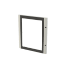 ABB - Porta trasparente taglia 2 per quadro IP66, di dimensioni standard.