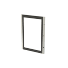 ABB - Porta trasparente taglia 5 per quadro IP66, ideale per esperti elettrici e ingegneri.