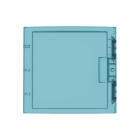 ABB - Transparent door 24M/48M MISTRAL65 PORTA TRASPARENTE