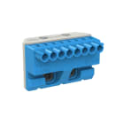 ABB - 41Z72 morsetto rapido blu 2x25+8x4mmq N 8x1,5-4mm², 63 A A.