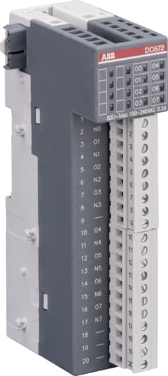 ABB - BCM/S8.0.2.1 BAC Module 8 Digital Outputs 230V 0.3A MOD. BAC 8DO 230V 0.3A