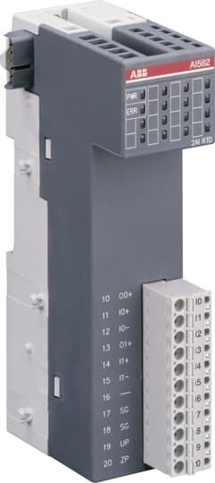 ABB - BCM/S2.6.0.1 BAC Module with Temperature Sensor and 2 Analogue Inputs, MODULO BAC 2AI TEMPERATURA.