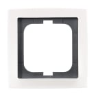 ABB - 1721-84 Cover Frame 1-gang Corn Solo Sing Bianco Lucido.