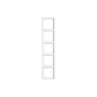 ABB - 1725-884K Cover Frame 5-gang Corn Future Lin Quin Bianco O.