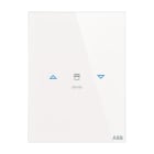 ABB - Control element 2g PLACCA TOUCH, 2 CANALI VERT.