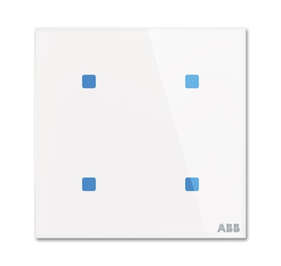 ABB - Control element 4g PLACCA TOUCH, 4 CANALI QU.O.