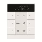 ABB - SBC/U6.0.1-884 HVAC/CO2-device,6f CE, studio white matt TERM.MAST 6P+CO2+UM,BIA O.