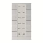 ABB - Control element in aluminium silver for SB/U12.0.1-83 with 12P+SENS.TEMP. ARG plate.