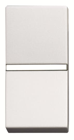 ABB - Switch 1-gang, 2-way, DP - 1M -White N2102.2 BL - INT. 2P ILLUMINABILE BIANCO.