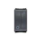 ABB - Two pole one-way switch, 16AX - 250V~ Rocker/button 2-pole switch with Not included Black - Elos INTERRUTTORE BIPOLARE, 16A.