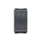 ABB - Invertitore, 16AX - 250V~ Rocker/button Intermediate switch with Not included Black - Elos