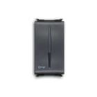 ABB - Pulsante 1P NO, 16A, 250V~, con simbolo APRIPORTA "chiave/porta" Pulsante singolo 1 polo, 1NA 0NC 0CO Nero - Elos