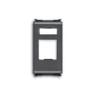ABB - Adattatore RJ45 tipo Keystone per connessione dati a parete, colore nero - Elos.