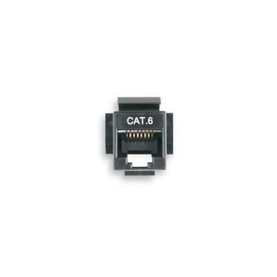 ABB - RJ45 cat.6 FTP 1 gang(s) Black Elos CONNETTORE KEYSTONE RJ45 CAT.6 FTP.