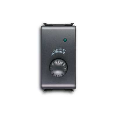 ABB - Electronic regulator for resistive loads, with rotary control, 100-500W, 230V~ - 50/60Hz Black - Elos REGOL. ELETTR. ROTATIVO, 230V, 100-500W.