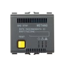 ABB - Electronic Natural gas detector with audio/visual signalling, relay output, 1 exchange contact NO/NC 10A (AC1) / 5A (AC15) - 250V~. Power source 12V ac/dc - Elos RIVELATORE ELETTR. GAS METANO, 12V.