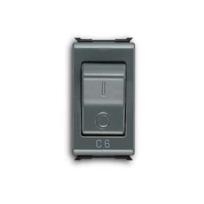 ABB - Miniature circuit breaker 1P+N C6 breaking capacity 1,5kA Elos INTER. AUTOM. MAGNET. 1P+N C6 1,5KA.