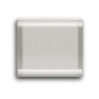 ABB - Interchangeable push-button, 1/2 module, with transparent diffusor for Switch/push button, Central cover plate White - Elos COPRITASTO 1/2 MOD., TRASPARENTE.